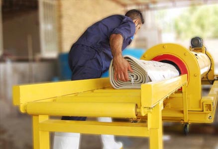 خشک کن حرفه ای در قالیشویی در شهرک مهدیه قم